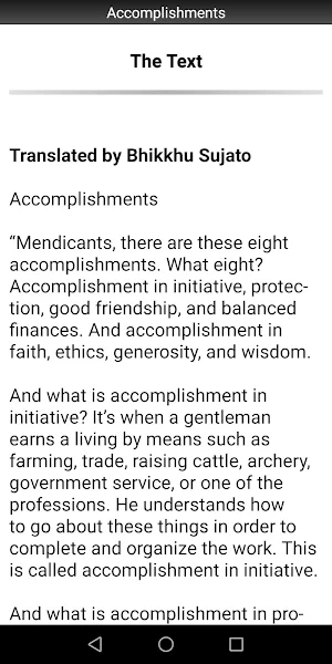 Accomplishments - Buddhism Screenshot 1