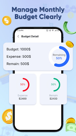 Budget Planner - Spend Tracker Screenshot 3