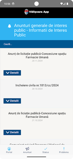 Valisoara App Screenshot 2