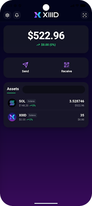 XWallet by XIIID Screenshot 1