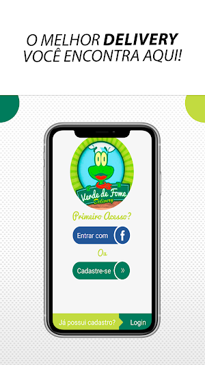 Verde de Fome Delivery Screenshot 0