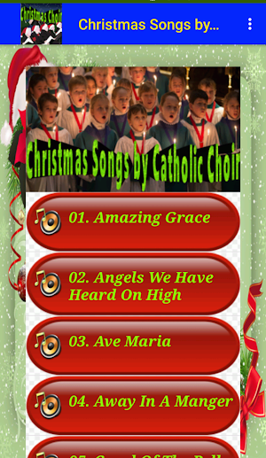 Christmas Songs Catholic Choir Screenshot 2