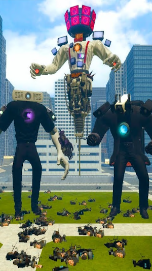 Toilet Monster Survival Battle Screenshot 0