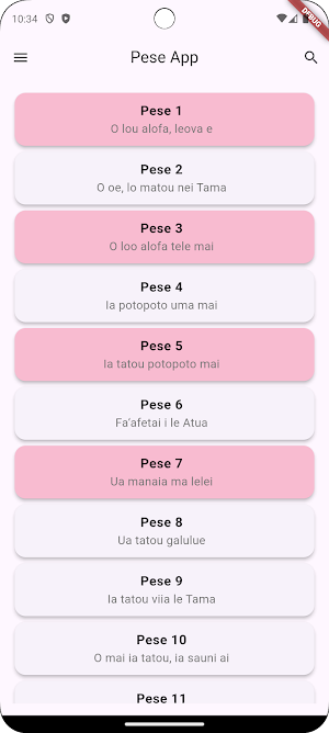 Pese App Screenshot 0
