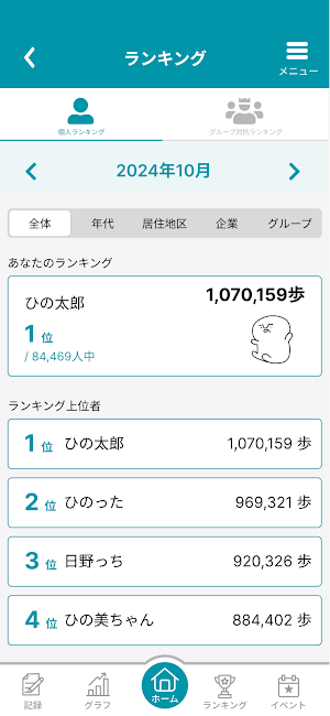 ひの健幸アプリ（ひのけん） Screenshot 3