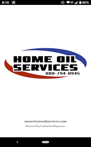 HOME OIL SERVICE Screenshot 0