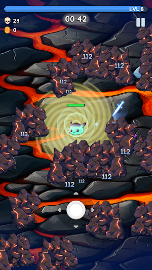 Slime Rush Heroes Screenshot 1