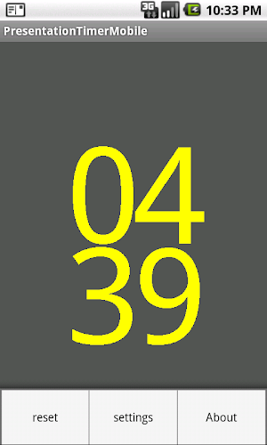 PresentationTimerMobile Screenshot 1