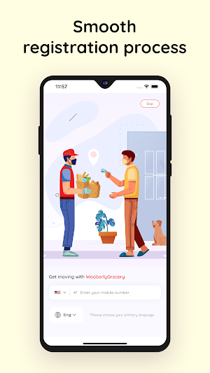 WooberlyGrocery Screenshot 1