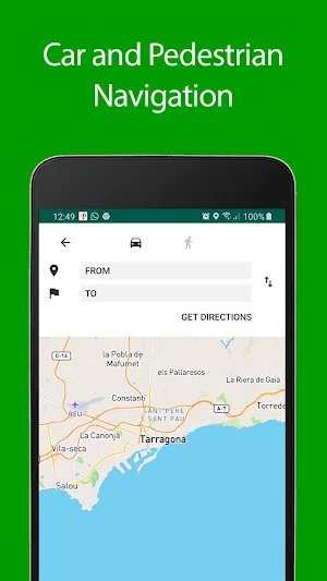 Tarragona Offline Map and Travel Guide Screenshot 1
