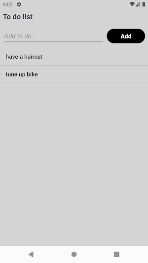 Simple To Do List Screenshot 3