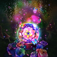 Magical Flower Ball- Wallpaper