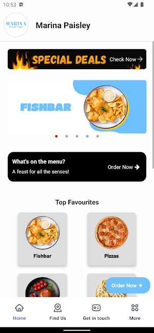 Marina Fish & Chips Paisley Screenshot 0