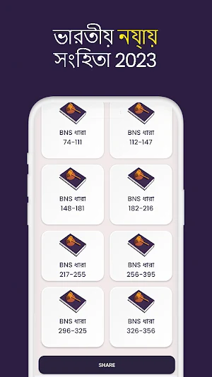 BNS & IPC 2023 in Bangla Screenshot 2