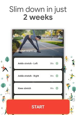 Stretching exercises for beginners Screenshot 2