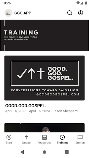 GOOD.GOD.GOSPEL. Screenshot 3