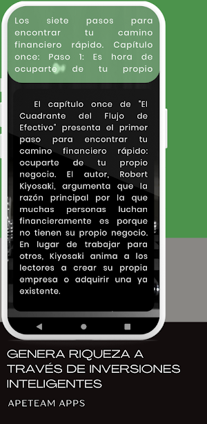 Cuadrante del flujo del dinero Screenshot 3