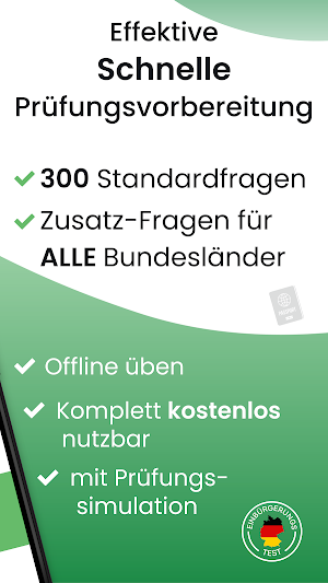 Einbürgerungstest Deutschland Screenshot 1