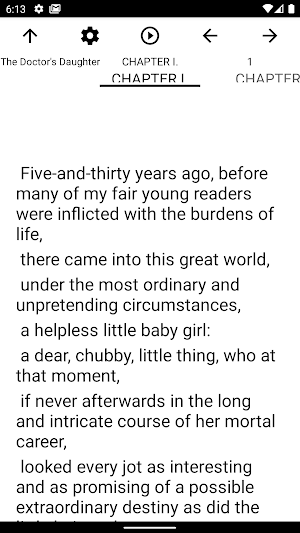 Book, The Doctor's Daughter Screenshot 1