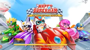 Happy Superman Ultimate Racers Screenshot 0