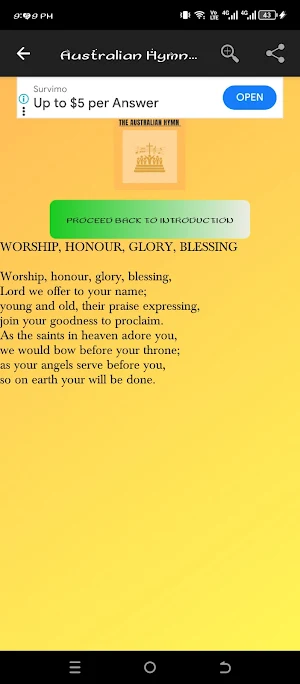 The Australian Hymnal Book Screenshot 3