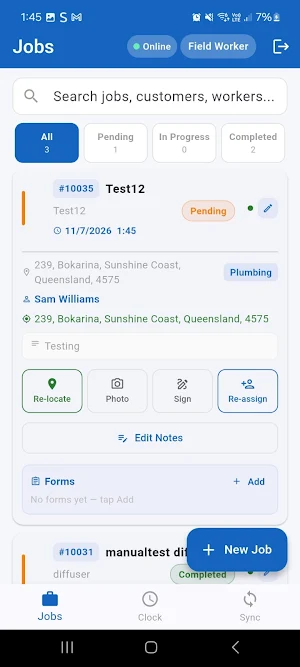 FieldGEN AI: Field Service App Screenshot 0
