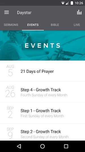 Daystar Church Greensboro Screenshot 1