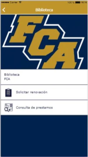 FCA UADY Screenshot 1