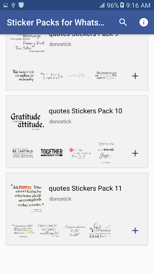 Quote Stickers for WhatsApp - WAStickerApps Pack Screenshot 3