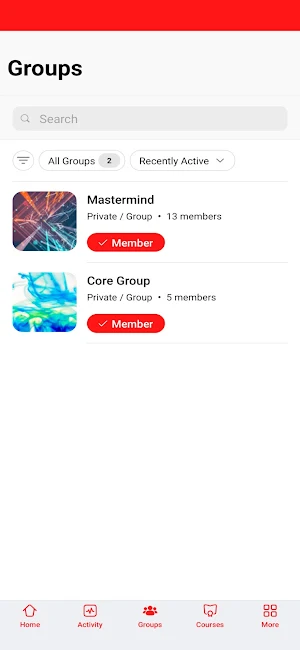 Elite Mastermind Network Screenshot 3
