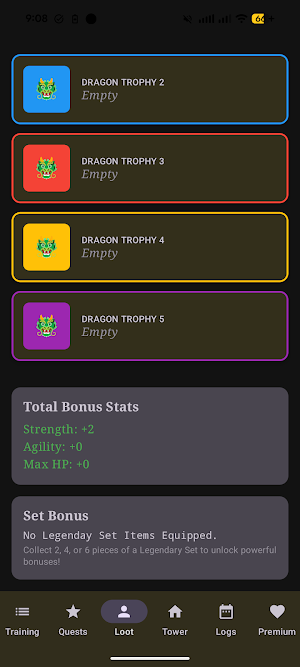 Fitness RPG: Tower of Aggani Screenshot 3