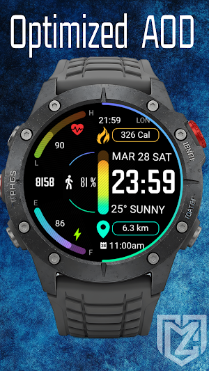 Rainbow Watch Face Screenshot 3