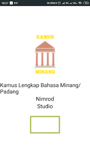 KAMUS MINANG TERLENGKAP (Offline) Screenshot 0
