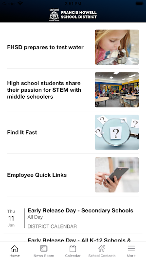 Francis Howell School District Screenshot 0