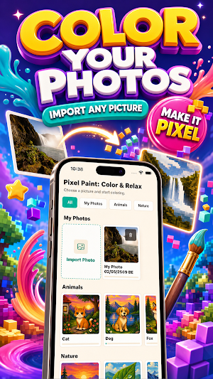 Pixel Paint: Color & Create Screenshot 1