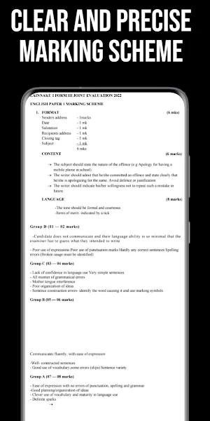 English Form 3 Exams + Answers Screenshot 3