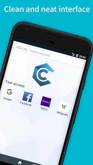 Cube Browser (Ads Blocking, Batch photo download) Screenshot 0