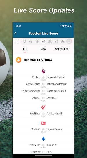 Live Football TV HD Streaming Screenshot 0