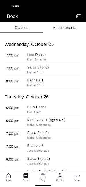 Top Hat Dance Studio Screenshot 1