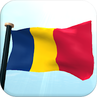 Chad Flag 3D Live Wallpaper
