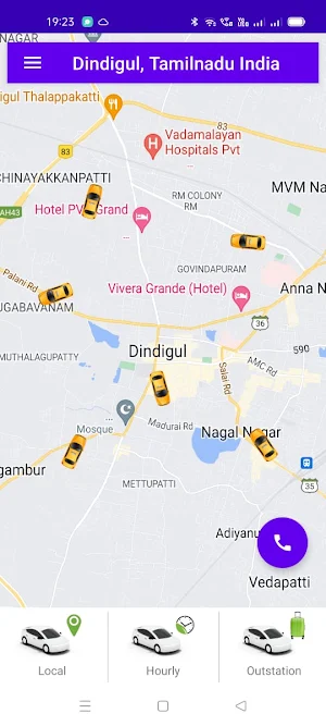 Family Taxi - Dindigul Screenshot 1