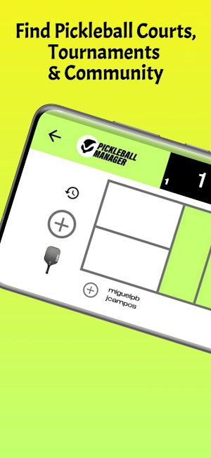 Pickleball Manager Screenshot 1