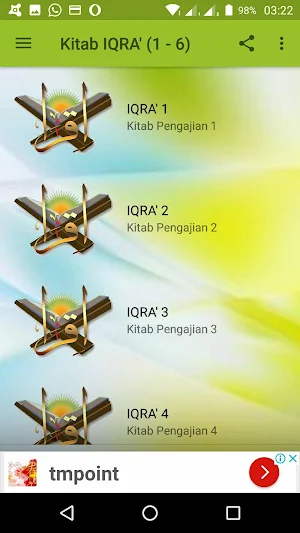 Buku IQRA' 1 - 6 (Mari Membaca AL-QURAN) Screenshot 1