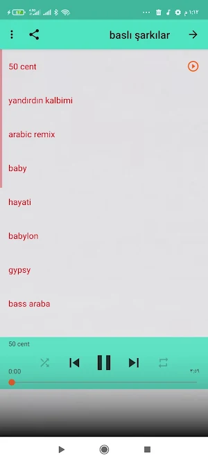 Baslı şarkılar Screenshot 0
