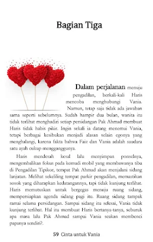 Cinta Untuk Vania - Novel Screenshot 3