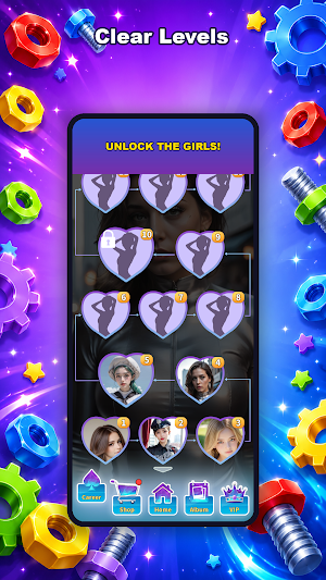 Nut Rush: Screw Sort Puzzle Screenshot 1