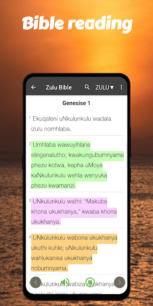 Zulu Bible - ZULU + KJV + NIV Screenshot 0