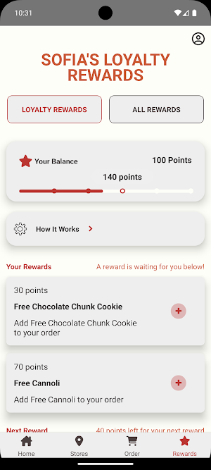 Sofia's Pizzeria Screenshot 2