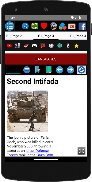 Israel - Palestine War History Screenshot 2