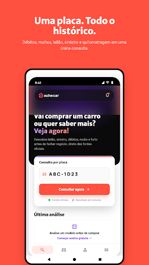 Achecar - Consulta Veicular Screenshot 1